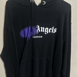 Palm Angels London Sprayed Hoodie ( Brand New)