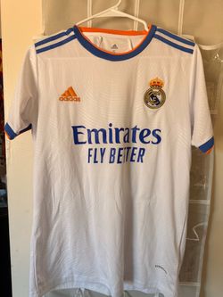 Real Madrid home soccer jersey