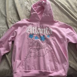 Sp5der Atlanta “Pink” Hoodie