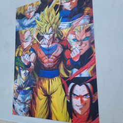3D Anime Posters Dragonball 