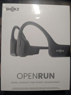 BRAND NEW Shokz OpenRun Bone Conduction Headphones (Black)