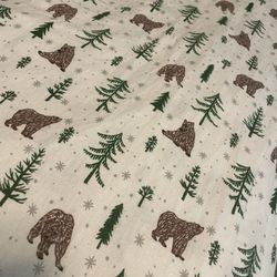 Winter Bear Queen Sheet Set With Pillowcases
