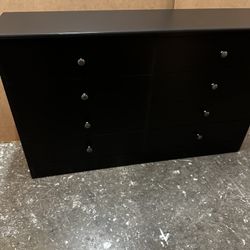 New Black Drawer Dresser