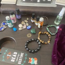 Crystal Bracelets And Oils 
