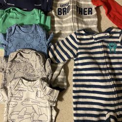 Baby Boy Newborn Lot 