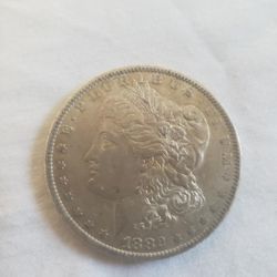 1882 Morgan Silver Dollar