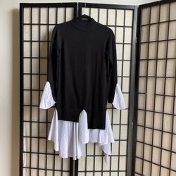 Dress Black And White 