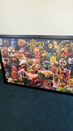 MUPPETS’ framed Poster!