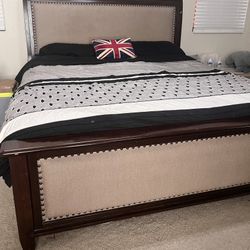 King Bed, Frame, Box, Mattress 