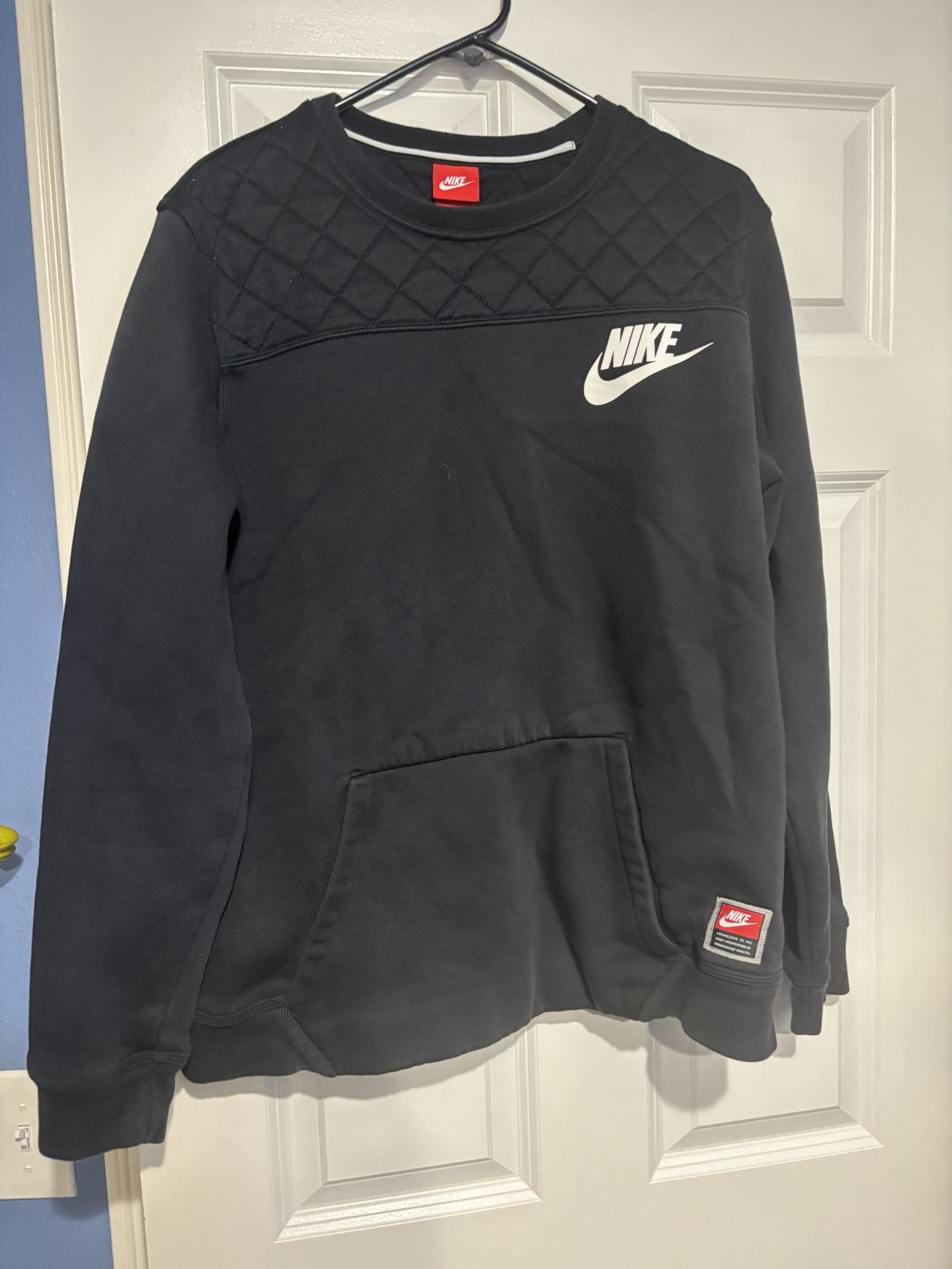 Xl Rare Nike Men's Black & White Pullover Sweatshirt