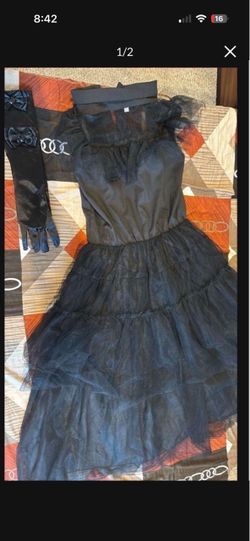 Brand new Wednesday girls costume only 7-9 years