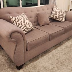 2 Gray Couches With Coffee  Table. Great Condition . All For $450