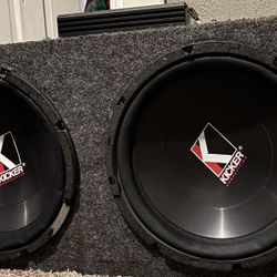 12” KICKERS WITH JENSEN AMP