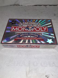 Monopoly The America Special Edition Board Game In Excellent New Condition (Is Complete Nothing Missing)