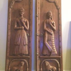 Antique Mahogany 3D Door