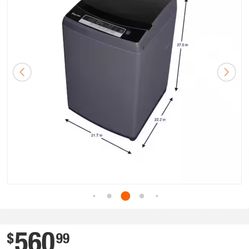 2.0 magic chef portable washer with organizer 