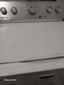 Maytag electric washer and dryer