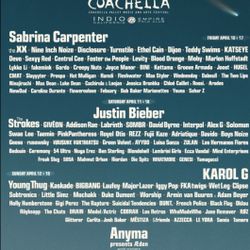 Sunday Coachella VIP Wristbands (weekend 2)