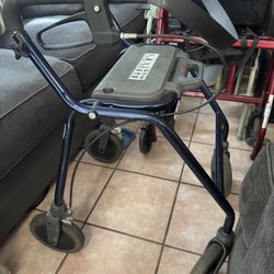 Light Weight Walker With Brakes