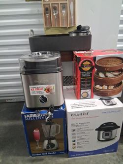 Kitchen Appliance Lot – Instant Pot, Cuisinart & More