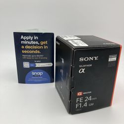 Sony FE 24mm f1.4 Pre-Owned 
