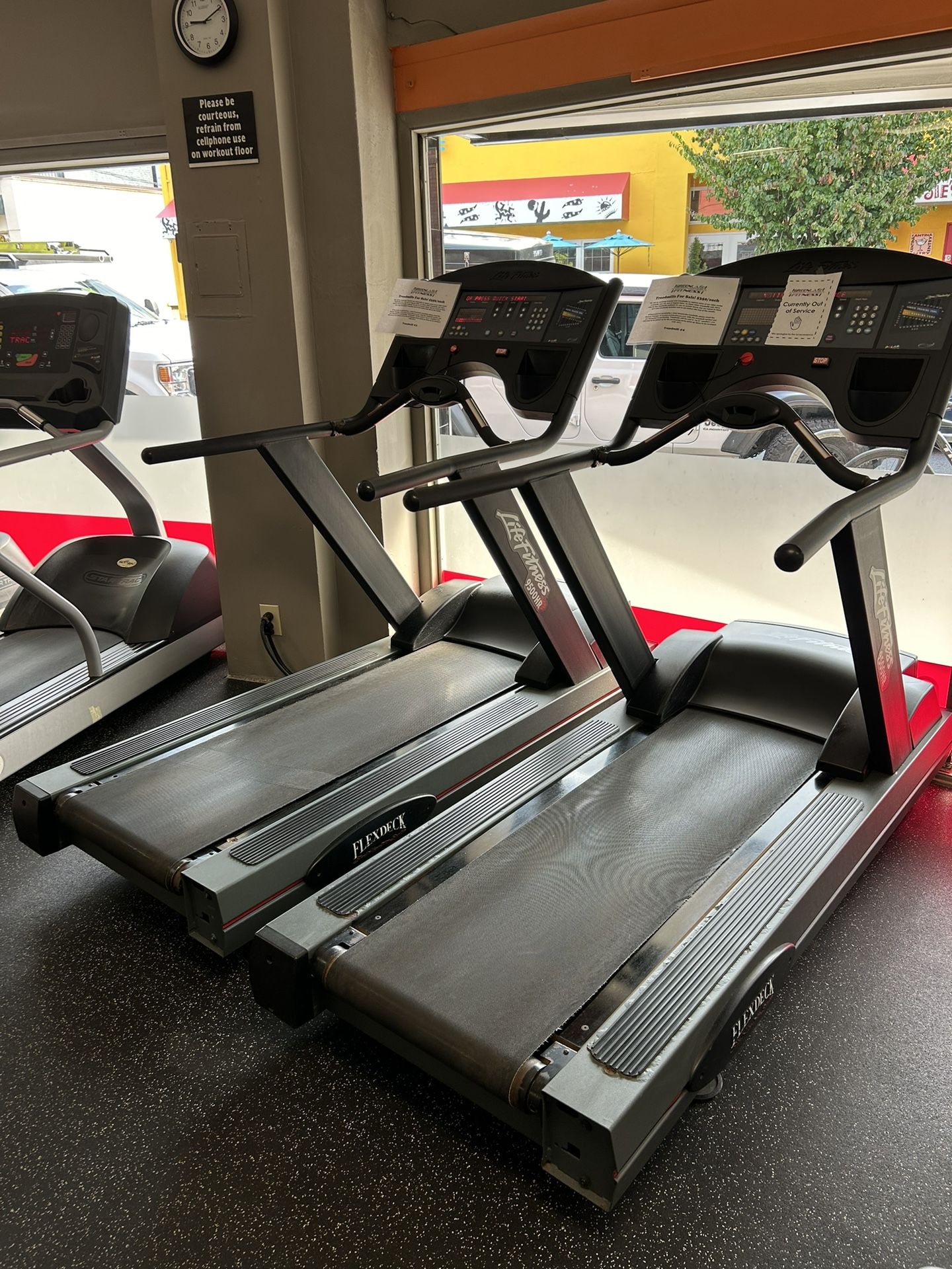 Commercial Treadmill- Life Fitness