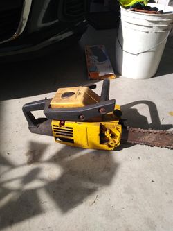 Old School Chain Saw