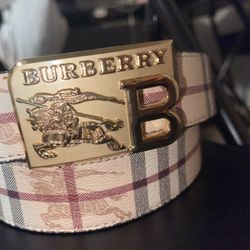 New Burberry Belt