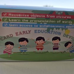 Learning Talking Flash Cards