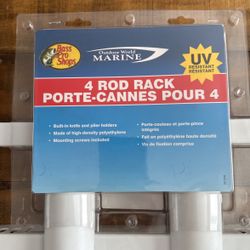 BASS PRO SHOPS 4 ROD RACK