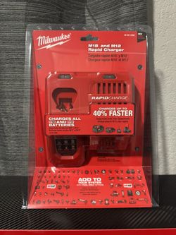 Milwaukee M18/M12 Rapid Charger 