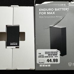 GoPro Battery for Max Open But Not Used 