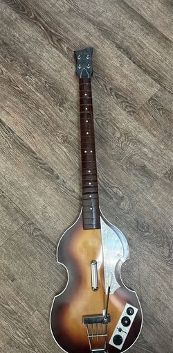Hofner Bass Guitar Beatles Rock Band NWGTS3 Harmonix NO DONGLE Game Nintendo Wii