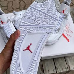 Jordan Air Jordan 4 ''White Oreo'' Retro Shoes Men's Size US7-12