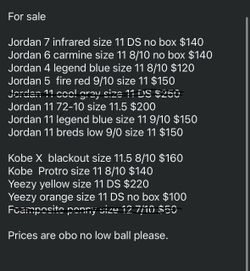 Shoes J’s