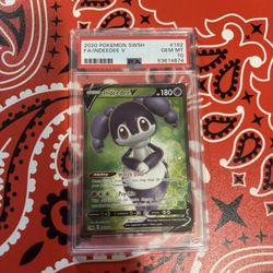 Pokemon Indeedee V #192/202 CGC Pristine 10