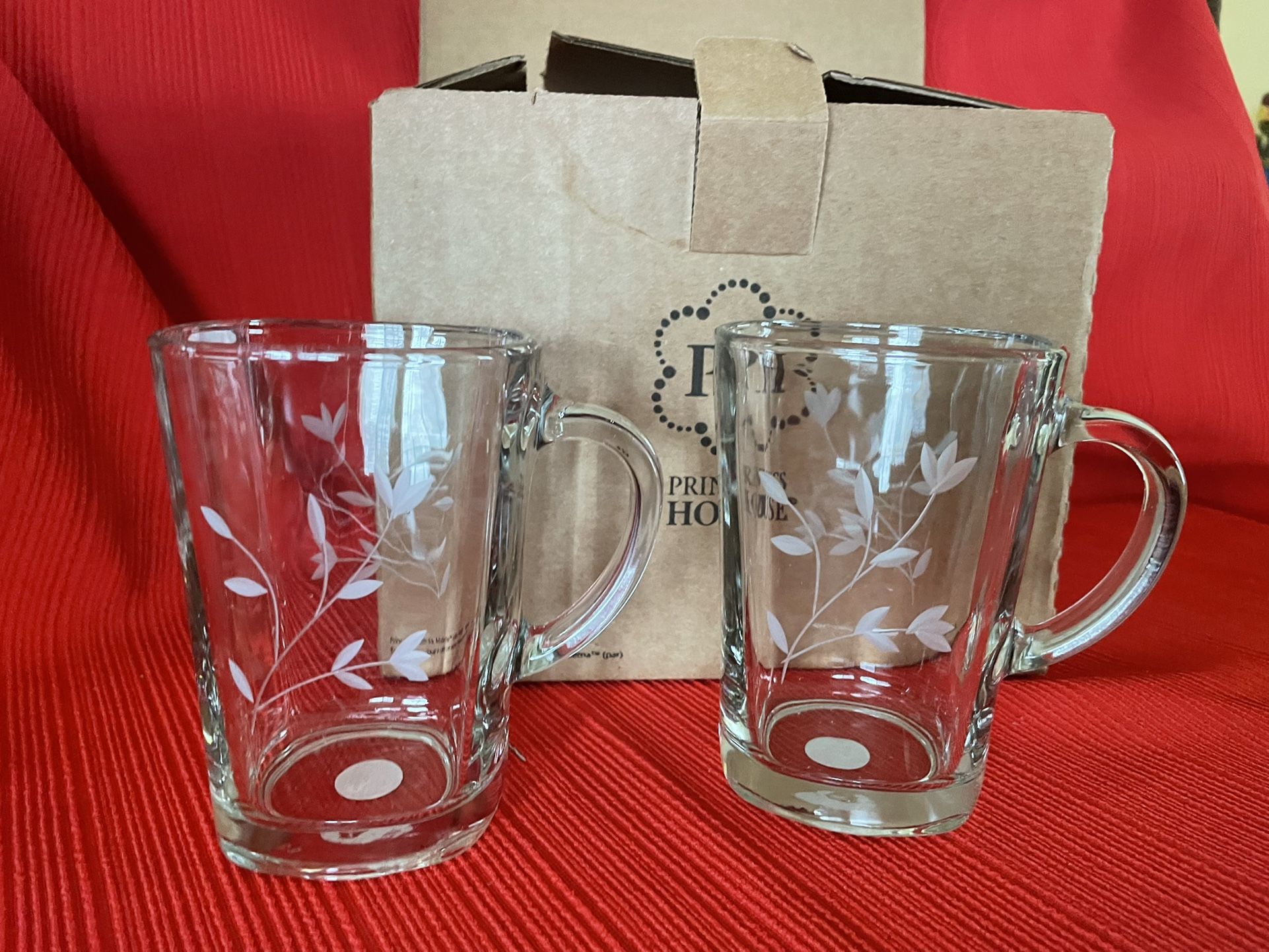 Princess house Tazas para café con leche moderna set de (4) for Sale in  Fontana, CA - OfferUp