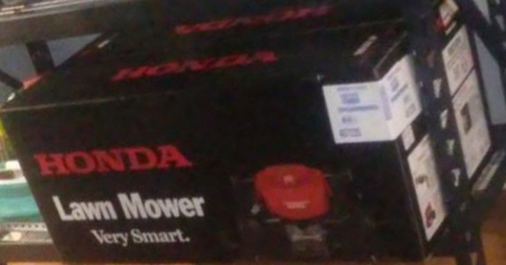 Brand new Honda lawn mower in box never opened