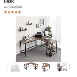 L Shaped Desk