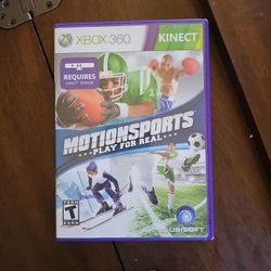 Xbox 360 Kinect Motionsports Play For Real