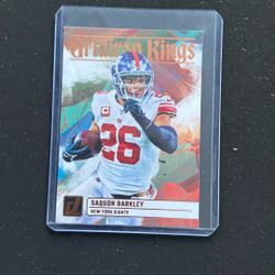 Saquon Barkley Card 