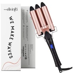 NEW 3 Barrel Curling Iron
