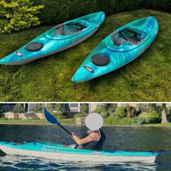His & Hers Matching Pelican Odyssey Kayaks