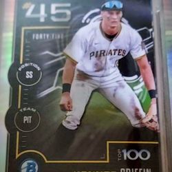 2025 Bowman Konnor Griffin Scouts Top 100 #BTP-45