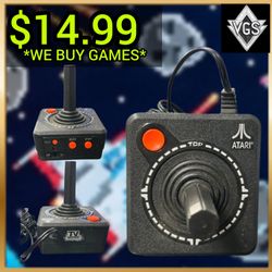 Atari TV Games Plug & Play Joystick Console with AV Cables — Retro Classic Game Controller