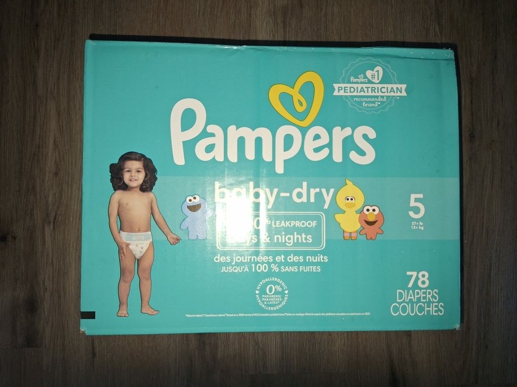 Pampers Size 5