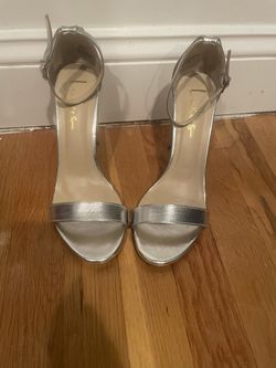 Fancy Silver Shoes— Perfect For Prom!! 