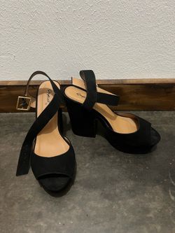 Black heels
