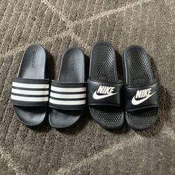 Adidas Nike Slippers