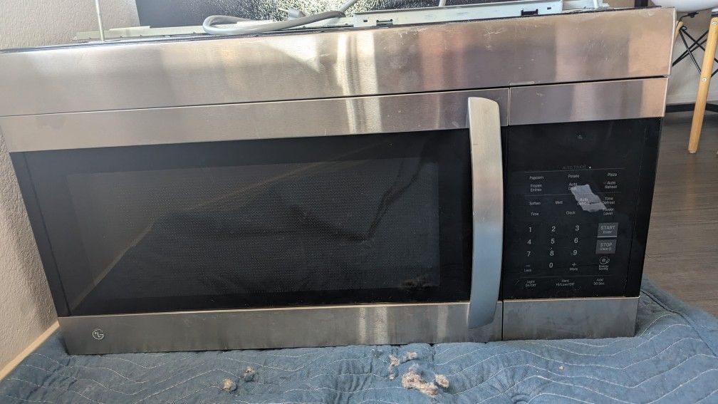 LG Over Stove Microwave Stainless